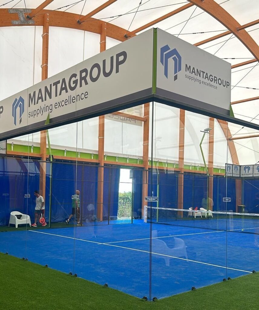 manta group sponsor di fovea padel