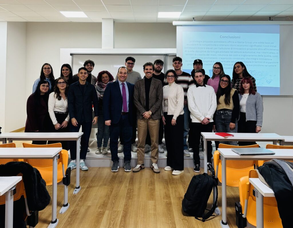 Presentazione dei lavori realizzati dagli studenti dell’Università degli Studi di Foggia - MANTA GROUP